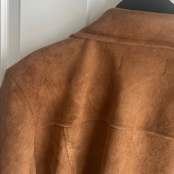 Defected Zara Faux Suede Jacket with Embellishments - Picture 8 of 10